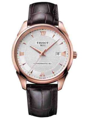 Tissot 18K Solid Gold Vintage Powermatic 80 T920.407.76.038.00