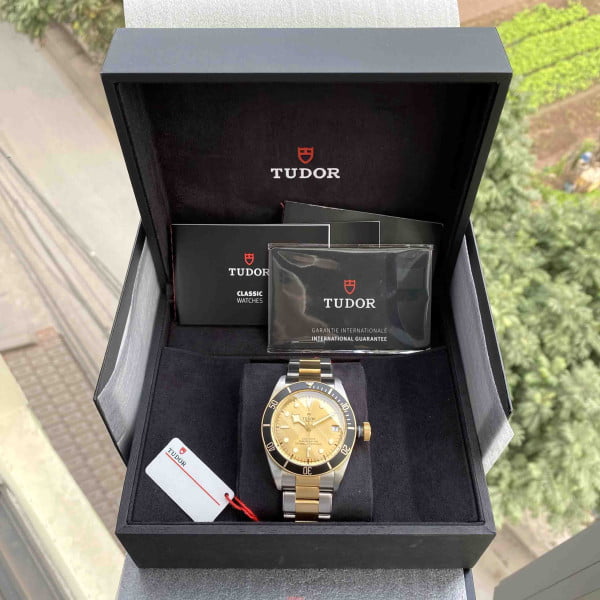 Tudor Black Bay 18k Gold Hertitage 79733N 41mm