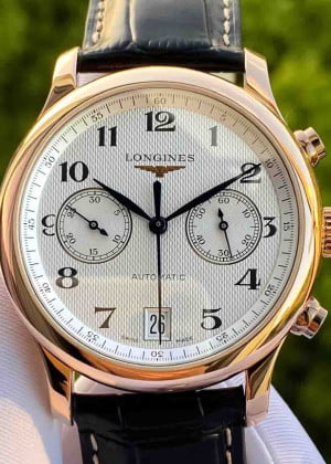 Longines Master Collection Chronograph Vàng 18K nguyên khối L2.669.8.78.3