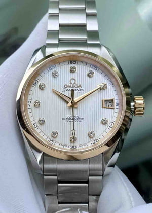 Omega Co-Axial Aqua Terra Diamond 8500 231.20.39.21.52.003