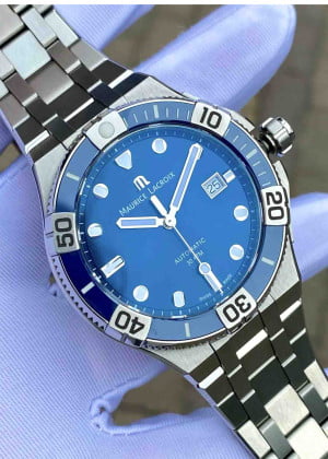 Đồng Hồ Maurice Lacroix Qua Sử Dụng Ventuner Blue AI6058-SS002-430-2