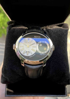 Epos 3400 GMT Limited Edition Oval Automatic Sapphire