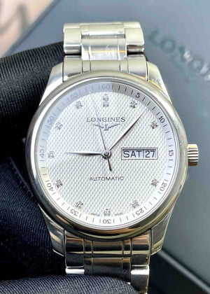 Longines Master Collection Diamond White L2.755.4.77.6 L27554776 USED