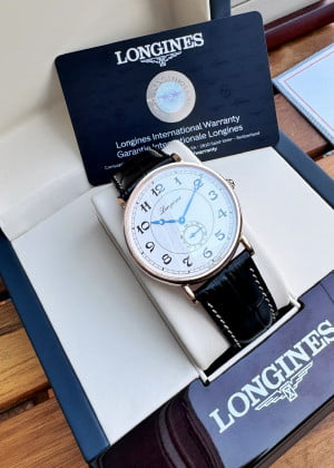 Longines Presence Heritage 18K Rose Gold L4.785.8.73.2 - Used