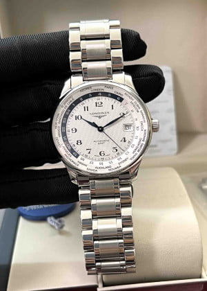 Longines Master Collection World Time L2.631.4.70.6 38.5mm - Like New