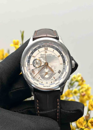 Maurice Lacroix Masterpiece Worldtimer MP6008-SS001-110-1 - Used