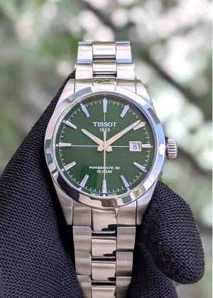 Tissot Gentleman T1274071109101 Green Powermatic 80 - Used