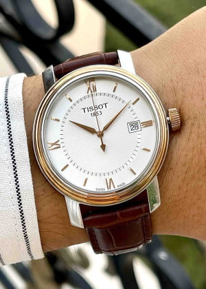 Tissot Bridgeport Quartz T0974102603800 Sapphire 40mm Used