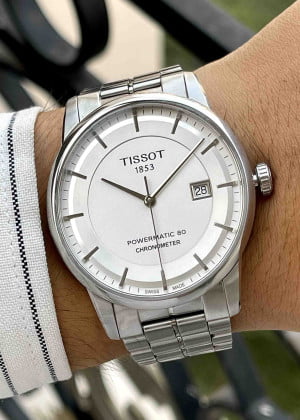 Tissot Luxury Powermatic 80 Chronometer White T0864081103100 - Used