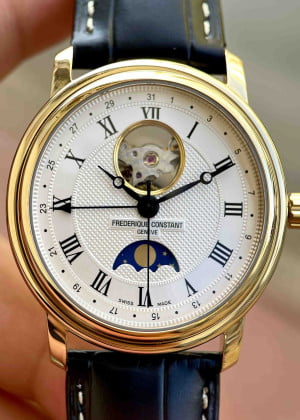 Frederique Constant Moonphase Open Heart FC-335MC4P5 - Used