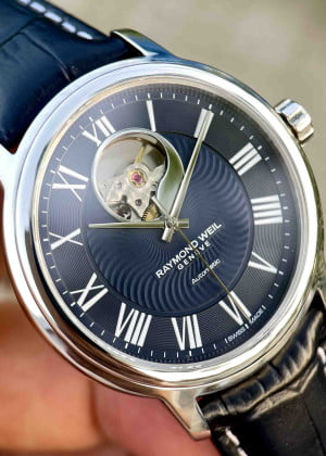 Raymond Weil Maestro Open Heart 2227-STC-00508 39.5mm - Used