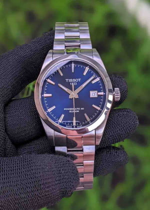 Tissot Gentleman Powermatic 80 Silicium Blue T1274071104100 - Used