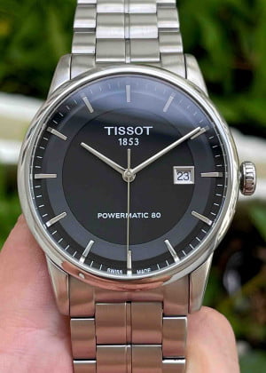 Tissot Luxury Powermatic 80 Black T0864071105100 41mm - Used