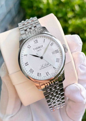 Tissot Le Locle Powermatic 80 White T0064071103300 - Likenew