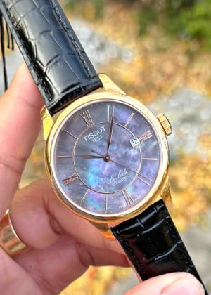 Tissot T41641363 Le Locle Mother Of Pearl Automatic 39.3mm - Likenew