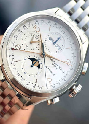 Baume & Mercier Clifton 10279 Chronograph 43mm - Used