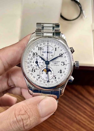 Longines Master Collection Moonphase Chronograph 42mm L2.773.4.78.6 - Used