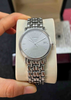 Longines Presence L4.821.4.72.6 L48214726 Grey 34.5mm - Used