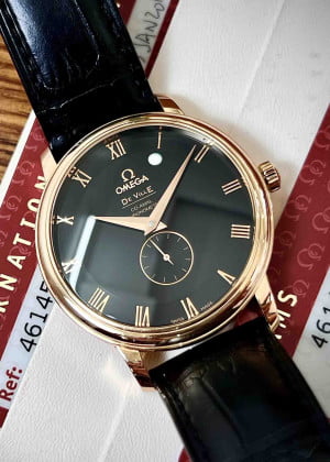 Omega De Ville Prestige 39mm Red Gold 4614.50.01 - Used