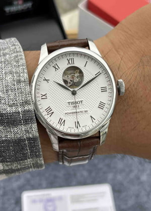 Tissot Le Locle Powermatic 80 Open Heart T0064071603301 - likenew