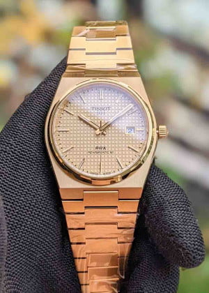 Tissot PRX T1374073302100 Gold Powermatic 80 40mm - Likenew