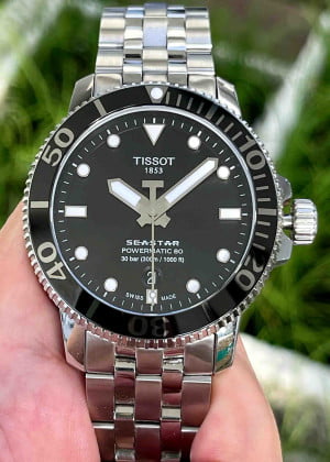 Tissot T1204071105100 Seastar 1000 Powermatic 80 43mm - Used