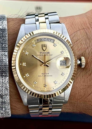 Tudor Prince Day Date 76213 36mm - Used
