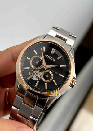 Citizen NP1014-51E Open Heart Automatic Sapphire 40mm - Likenew