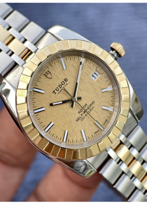 Đồng Hồ Tudor 21013 Classic Date Champagne - Used