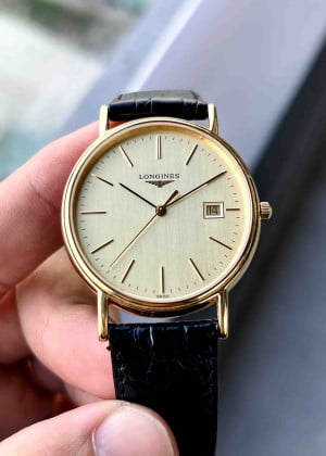 Longines Presence Gold Quartz 38.5mm L4.790.2.32.2 - Used