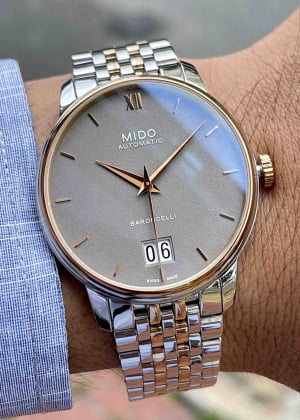 Mido Baroncelli Big Date M027.426.22.088.00 40mm - Used