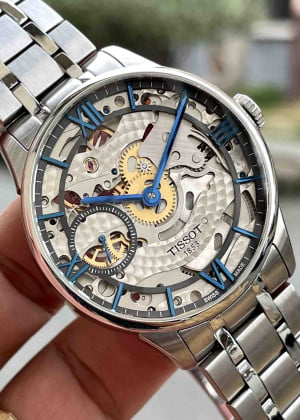 Tissot Chemin Des Tourelles Squelette Skeleton T099.405.11.418.00 - Used