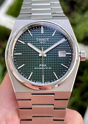 Tissot PRX Powermatic 80 Green T1374071109100 40mm - Used