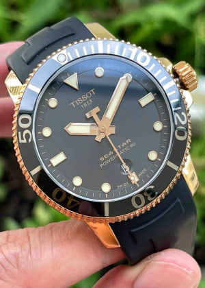 Tissot Seastar 1000 Black Rose T120.407.37.051.01 43mm - Likenew