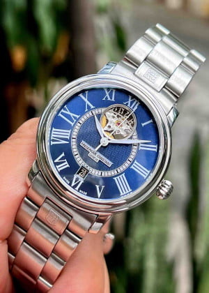 Frederique Constant Open Heart Blue Dial FC-315NS3P6B 38mm - Used