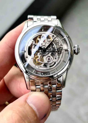 Oris Artelier Skeleton Bản SS 01 734 7684 4051-07 8 21 77 - Used