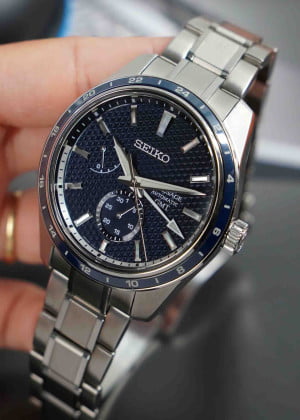 Seiko Presage Sharp Edged GMT SPB303J1 42mm - Used