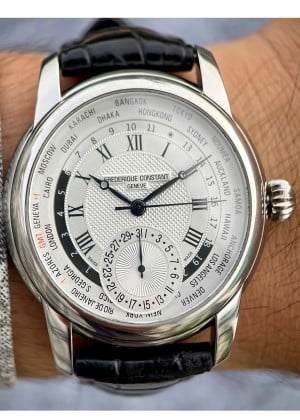 Frederique Constant FC-718MC4H6 Worldtime GMT - Used
