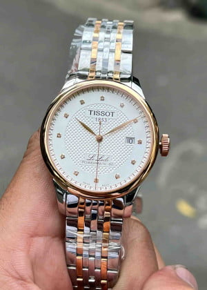 Tissot Le Locle Diamond Powermatic 80 T0064072203601 - Likenew