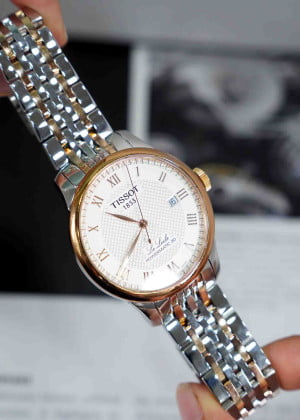 Tissot Le Locle Powermatic 80 Rose Gold T0064072203300 - Used
