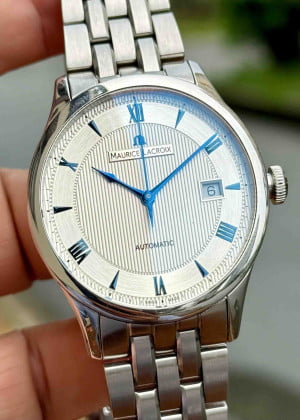Maurice Lacroix Masterpiece Date Silver MP6407-SS002-111 - Used