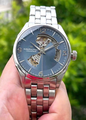 Hamilton H32705142 Jazzmaster Open Heart 42mm - Used