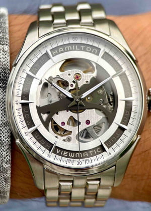 Hamilton Jazzmaster ViewMatic Skeleton H42555151 40mm - Used