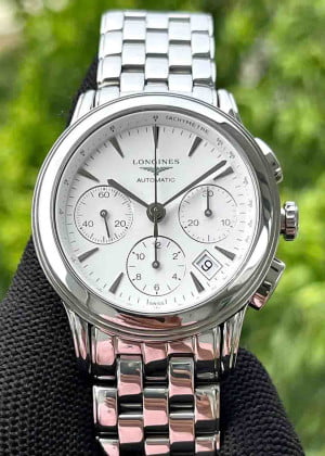 Longines Flagship Chronograph L4.803.4.12.6 Automatic 39mm - Used