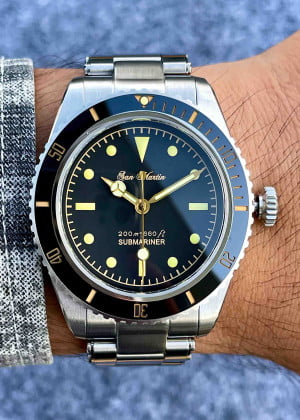 San Martin 6200 Retro Diver SN004G 39mm - Used