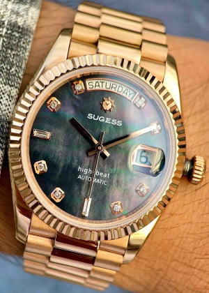 Sugess Day Date 36mm S449.01 449-DD36 - Used