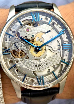 Tissot Skeleton Chemin Des Tourelles T099.405.16.418.00 42mm - Used