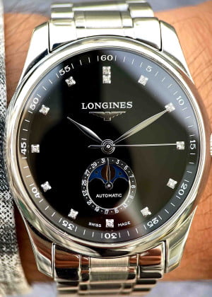 Longines Master Moonphase Diamond L2.909.4.57.6 40mm - USED