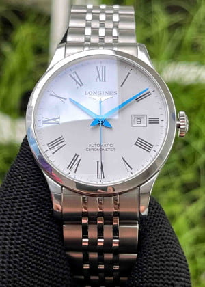Longines Record 40mm Chronometer L2.821.4.11.6 - Used