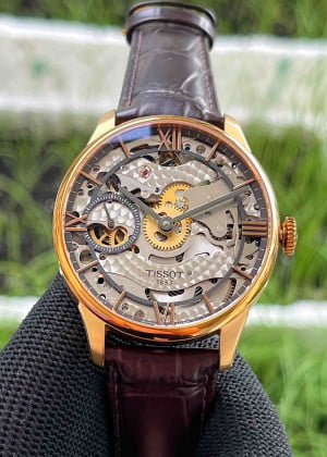 Tissot Skeleton Chemin Des Tourelles T099.405.36.418.00 42mm - Used